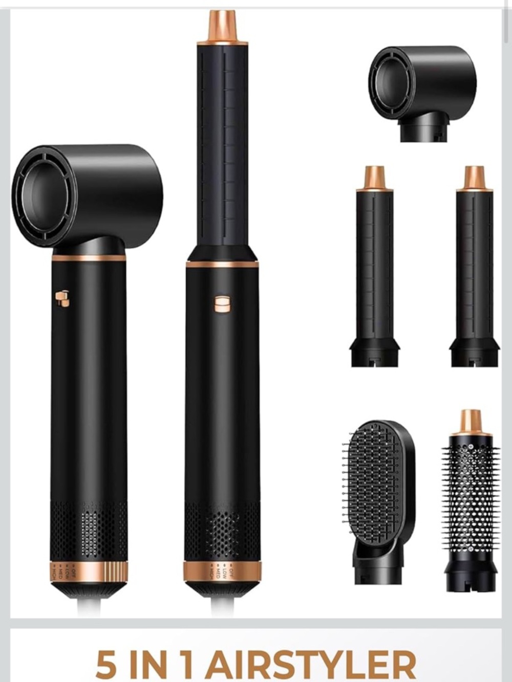 Brand new 5-in-1 blow dryer brush Airstyler Hair Styling Set